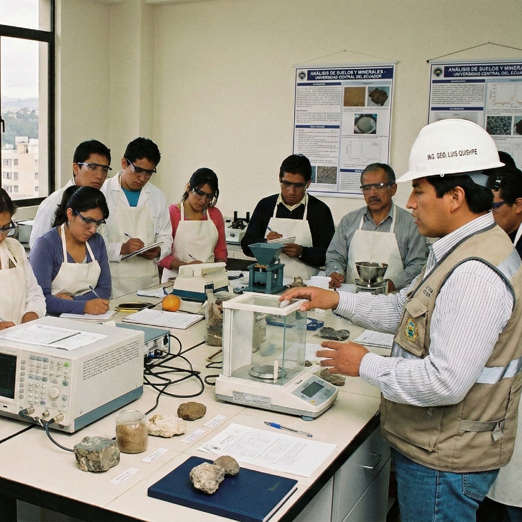 Inicio análisis de suelo y materiales