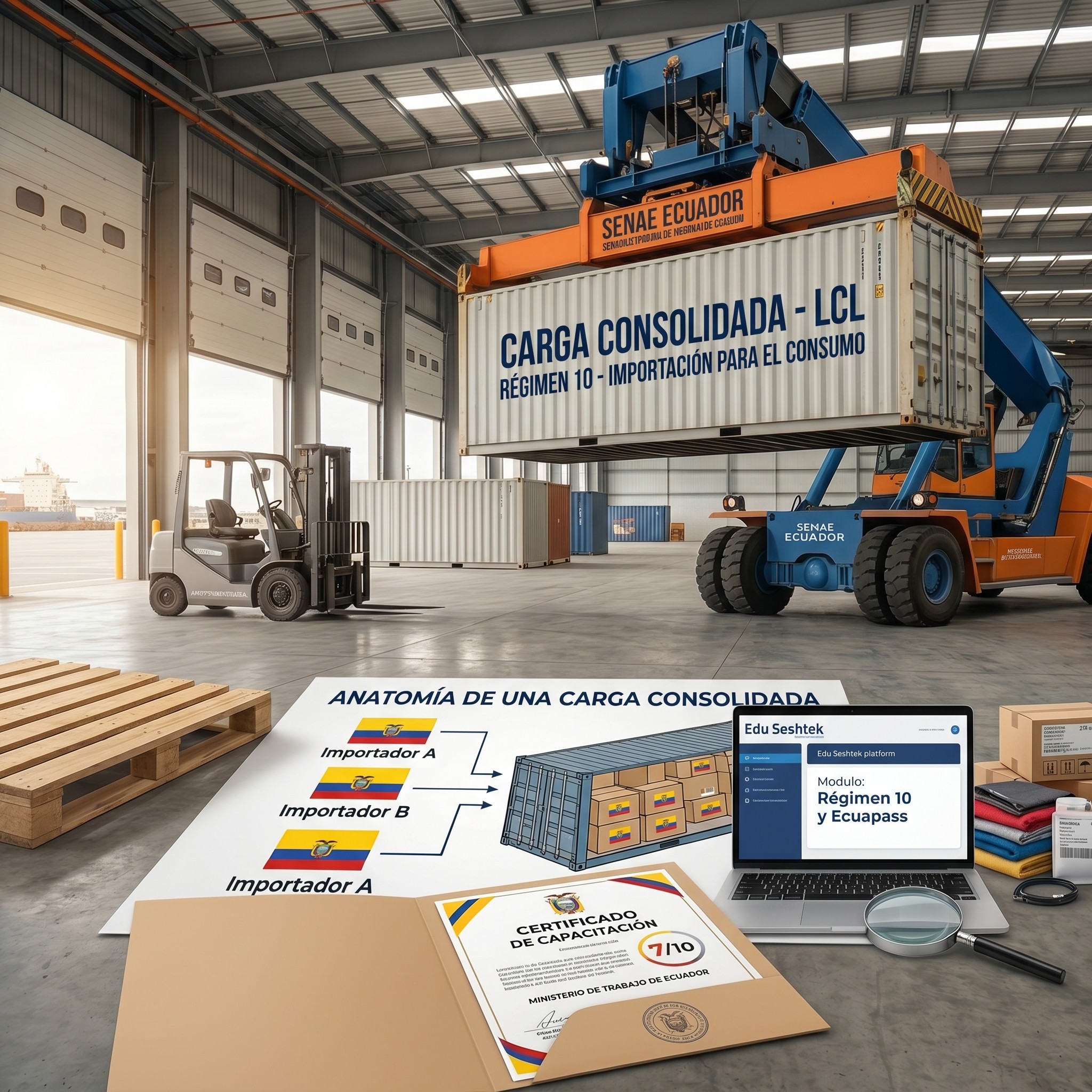 Académico portada curso importación a consumo